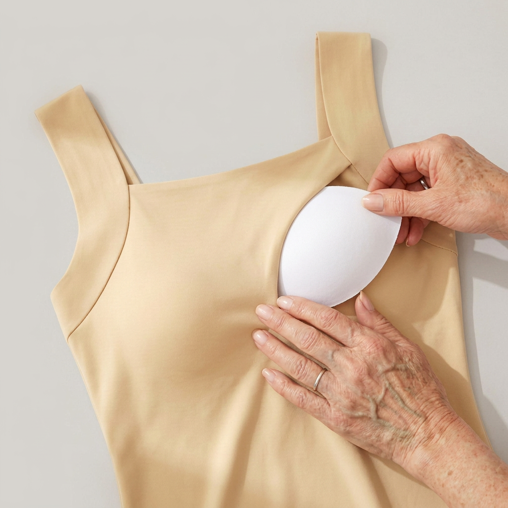 ShapeHush Built-in Bra Comfort Tank